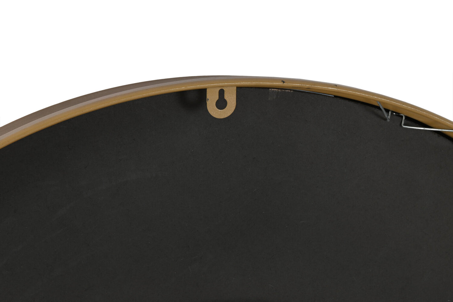 RELOJ PARED METAL CRISTAL 80X9:5X80 NEGRO