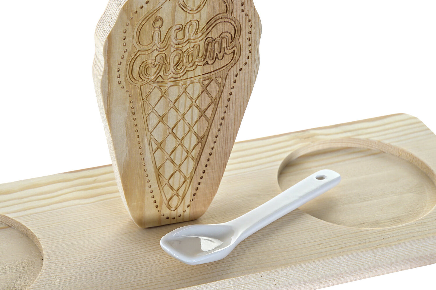 VASO SET 5 CERAMICA PINO 30X10X15 HELADOS