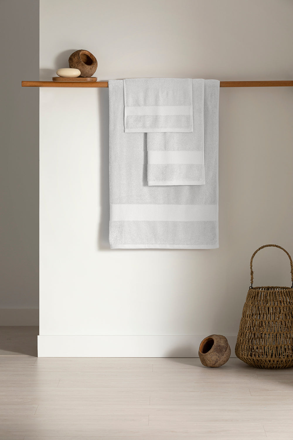 TOALLA ALGODON 500 GR 50X100 CM 101 BLANCO PADUANA