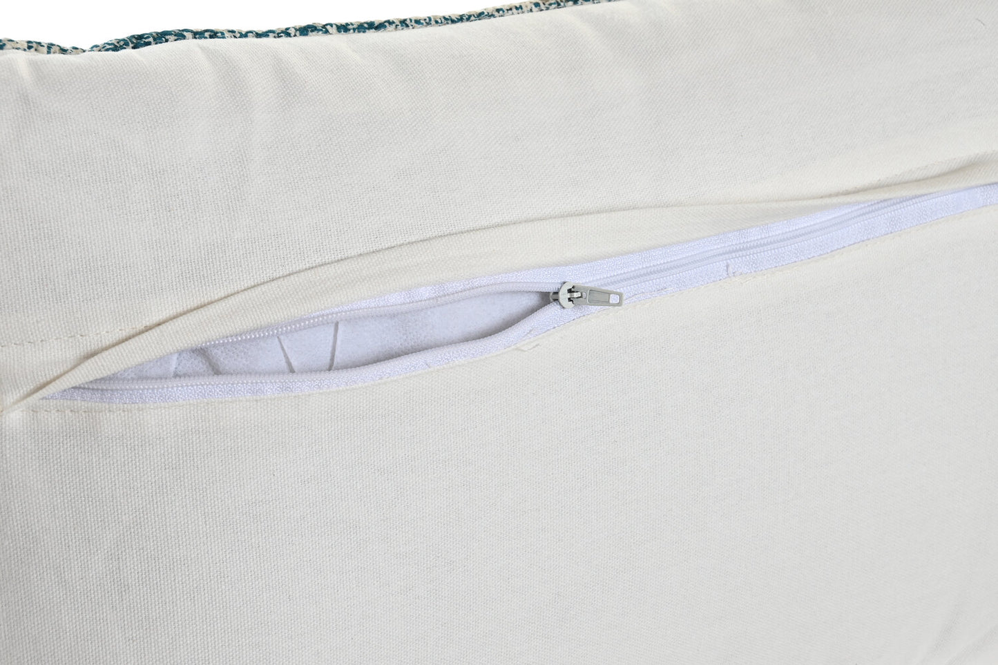 COJIN ALGODON 60X10X30 850 GR: FLECOS AZUL