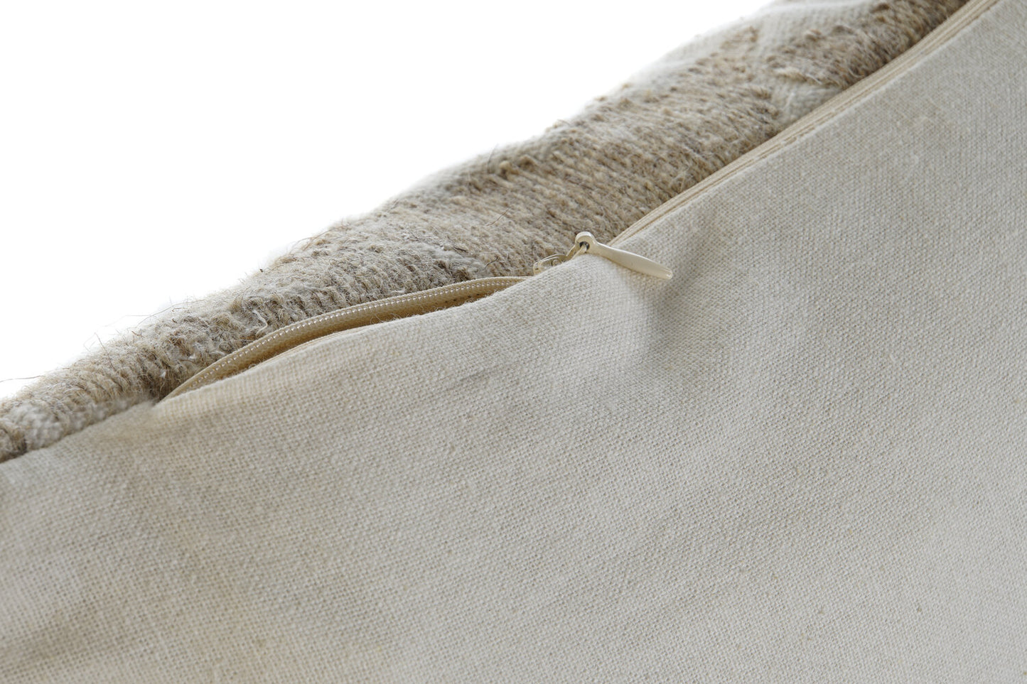 COJIN ALGODON 45X15X45 420GR: BORDADO BEIGE