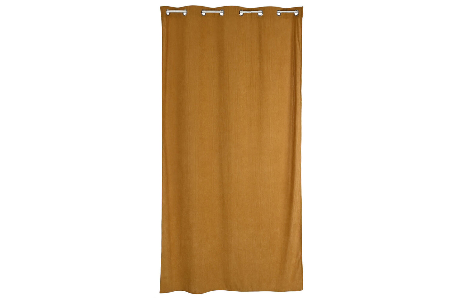 CORTINA POLIESTER 140X260X260 PANA GRUESA MOSTAZA