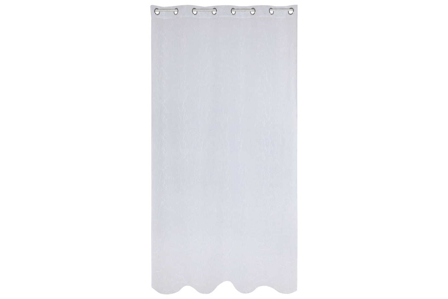 CORTINA POLIESTER 140X260 8 ANILLAS BLANCO