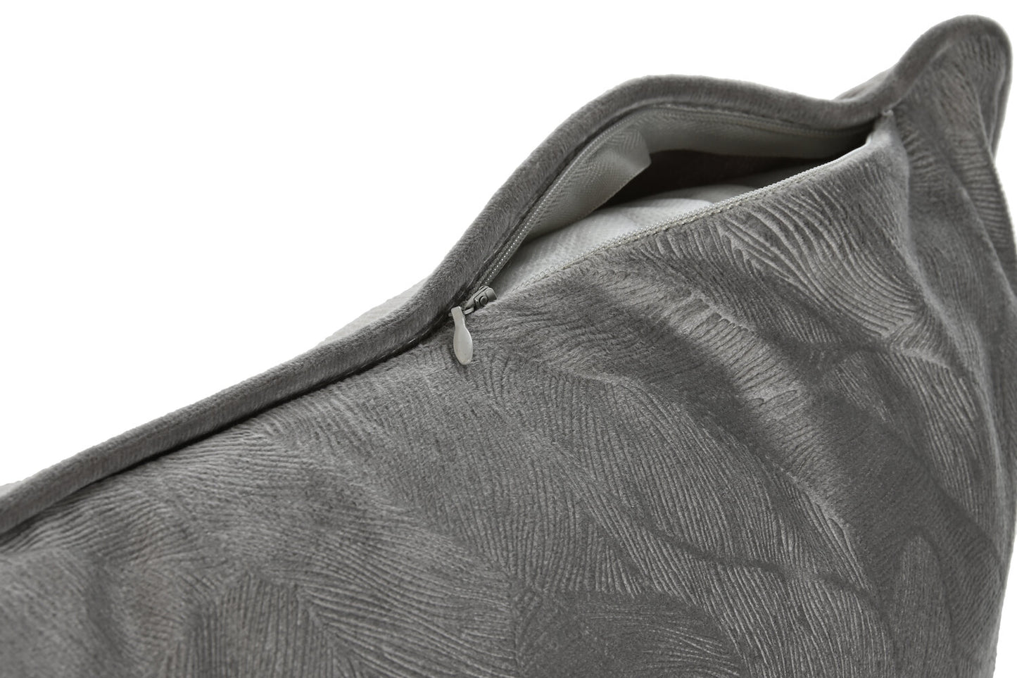 COJIN POLIESTER 50X30 380 GR: GRIS CLARO