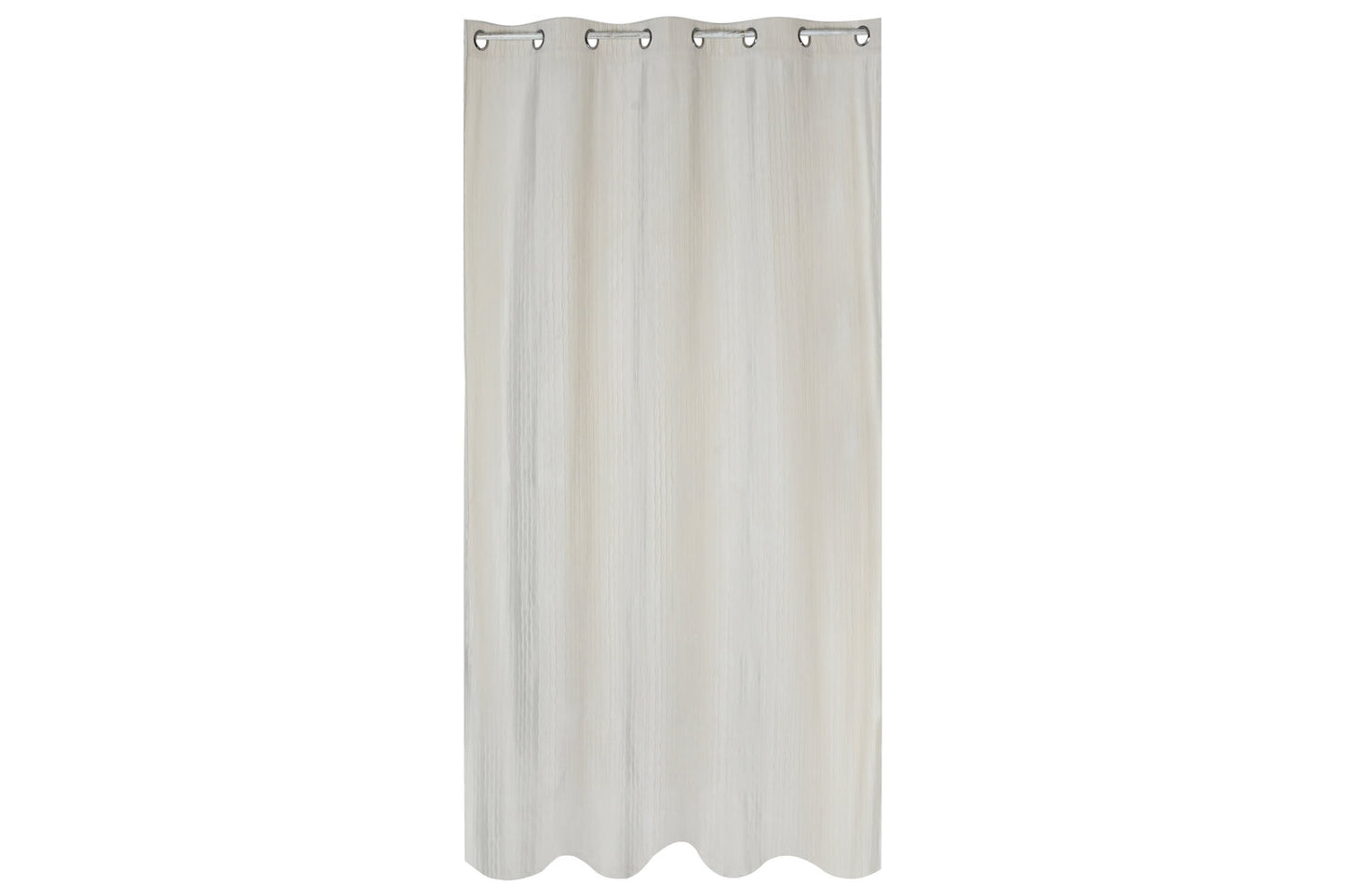 CORTINA POLIESTER 140X260 8 ANILLAS CRUDO