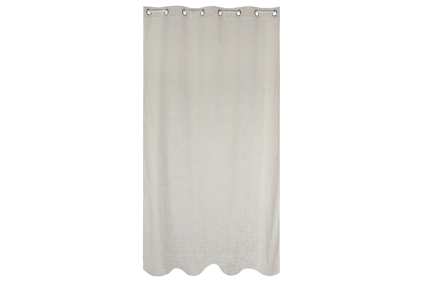 CORTINA POLIESTER 140X280 8 ANILLAS CRUDO