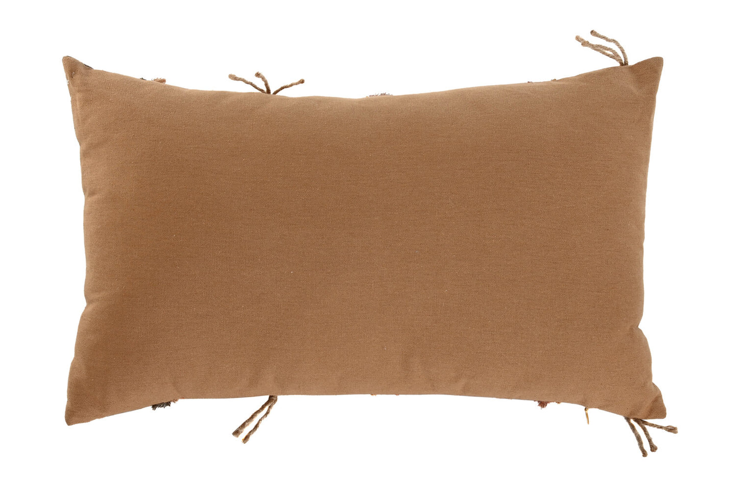 COJIN ALGODON 50X30 380 GR: PATCHWORK MARRON