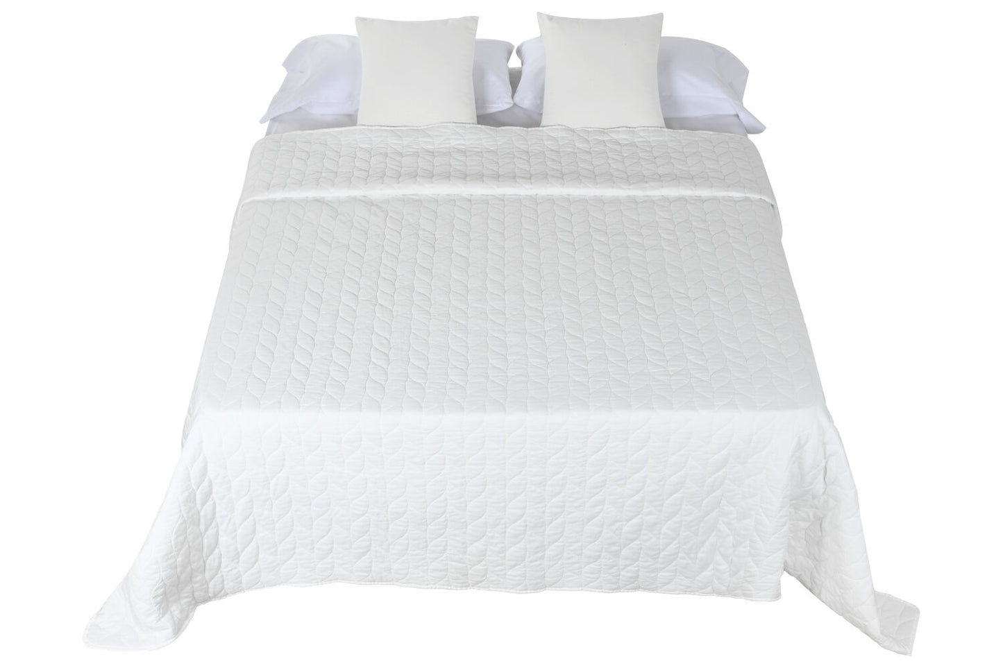 COLCHA POLIESTER 240X260 100 GR. BLANCO ROTO