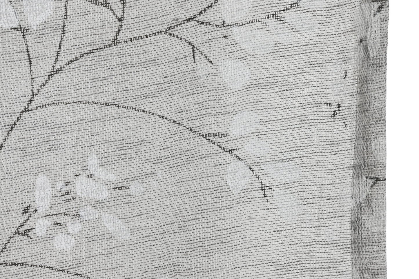 CORTINA POLIESTER 140X260 8 ANILLAS GRIS CLARO