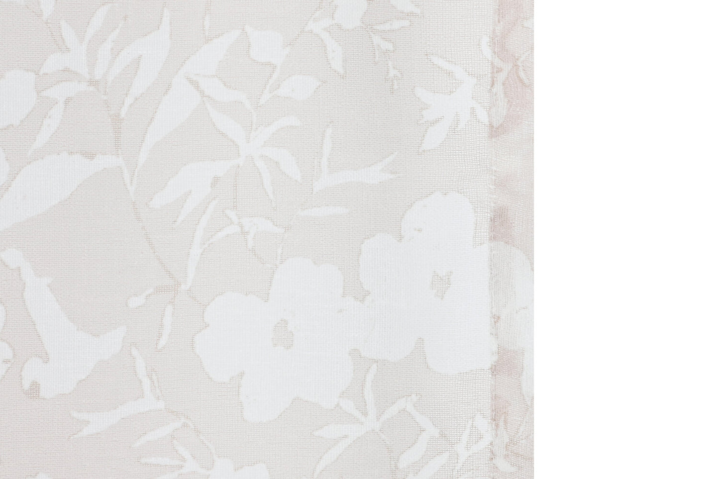 CORTINA POLIESTER 140X260 8 ANILLAS BEIGE