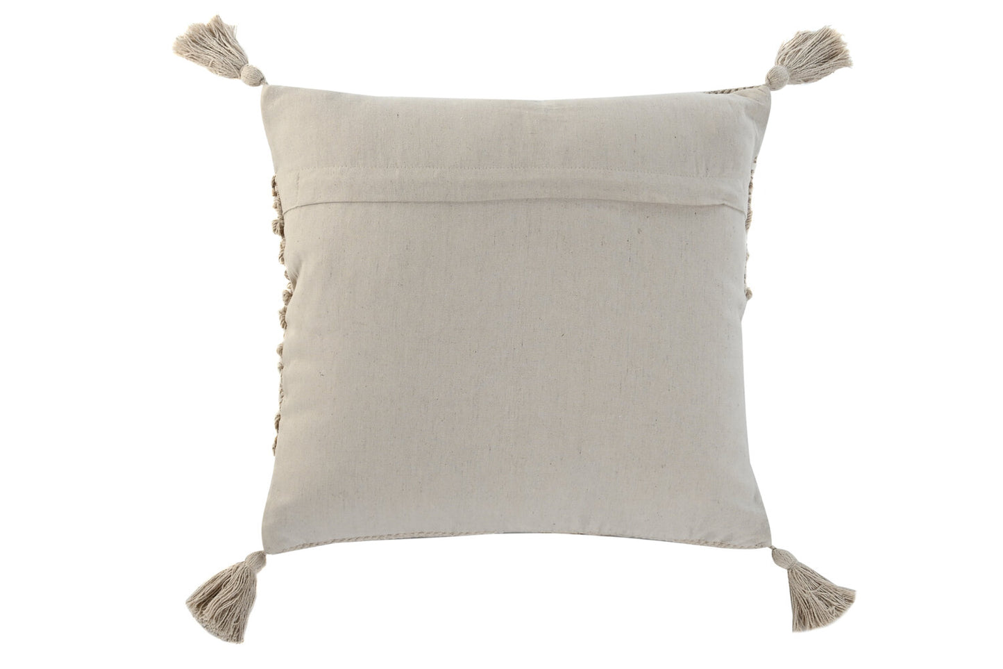 COJIN ALGODON YUTE 45X45 754 GR: HECHO A MANO