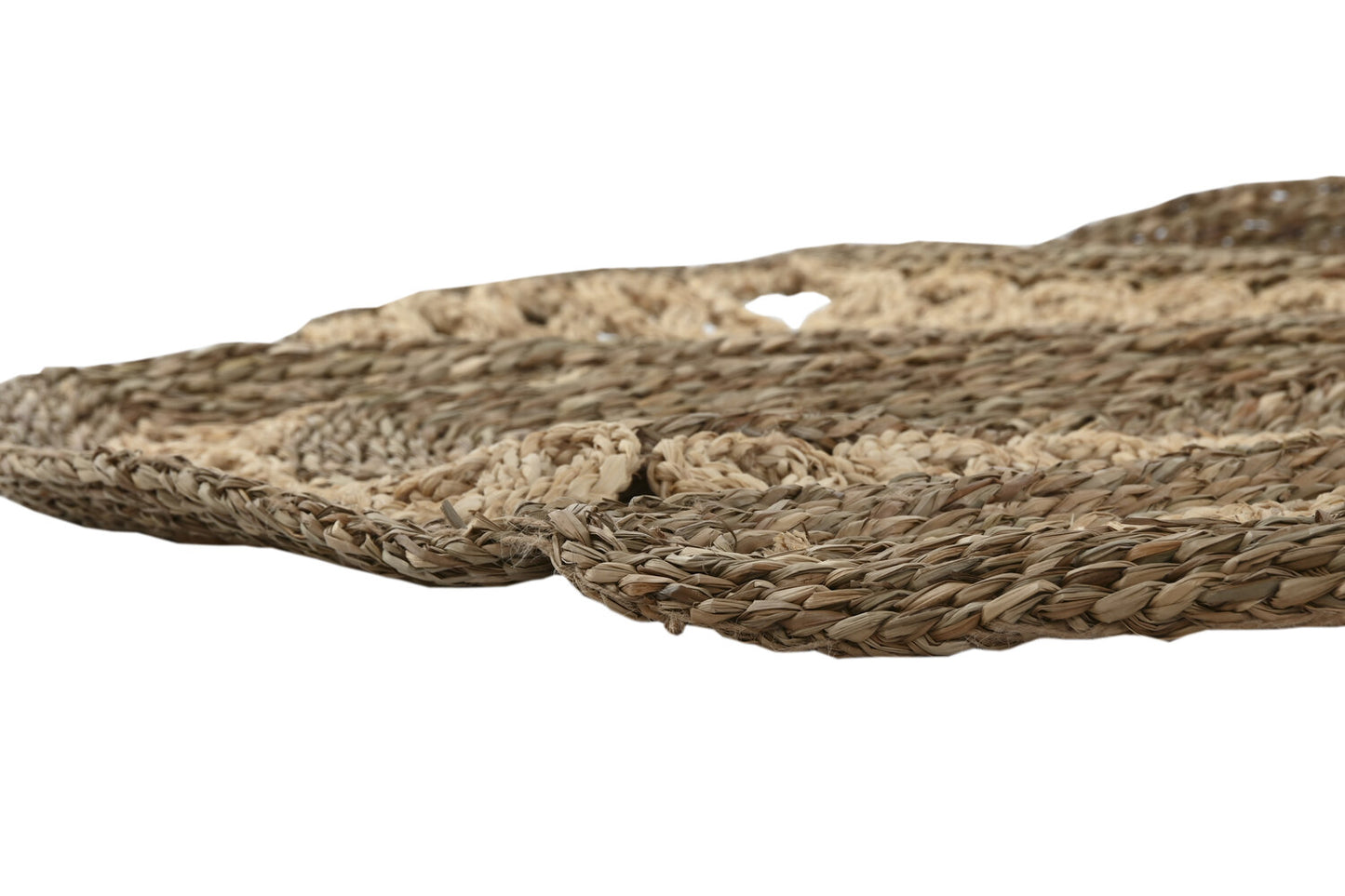 ALFOMBRA SEAGRASS ALGODON 178X178X1:8 5:25 NATURAL
