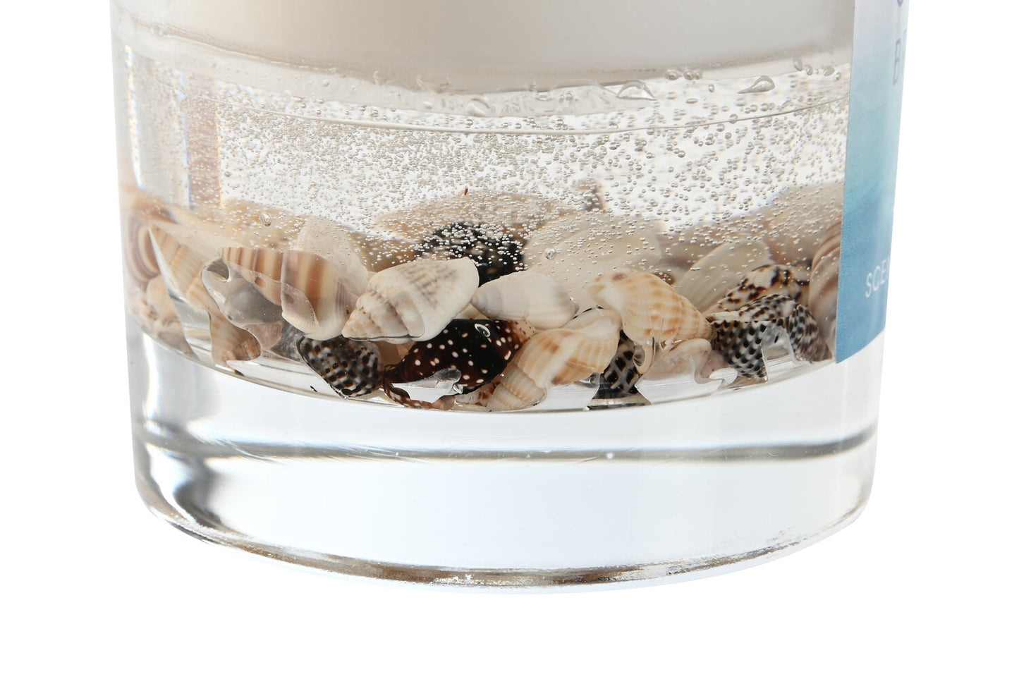 VELA CRISTAL CONCHAS 8X8X9:3 182G PERFUMADA 2%