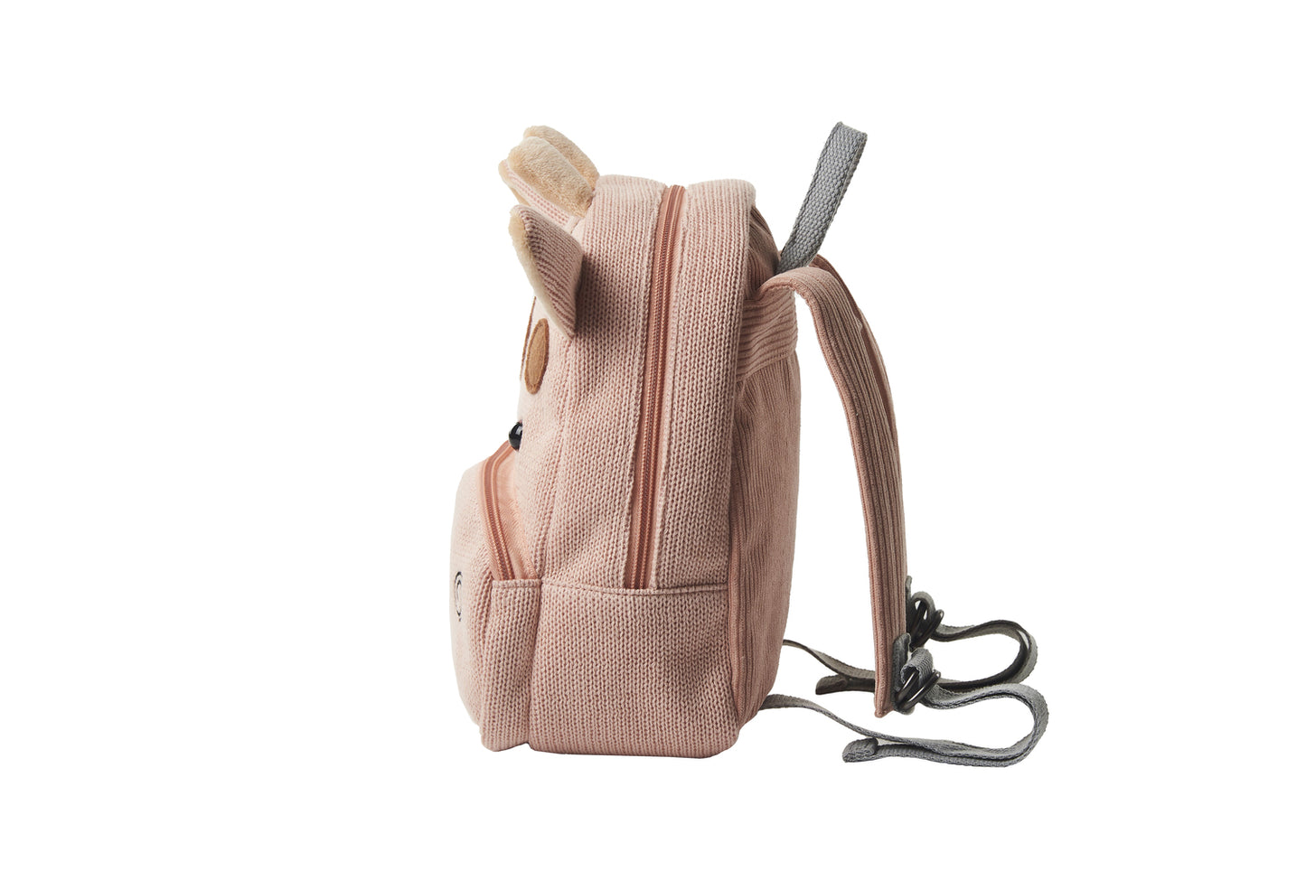 Mochila infantil algodón jirafa rosa