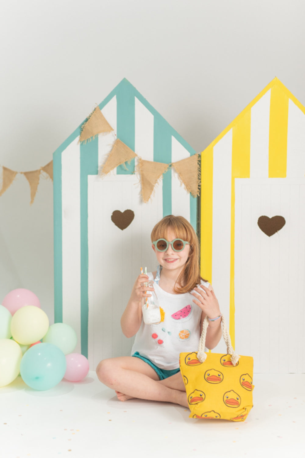 Bolso infantil  pato amarillo