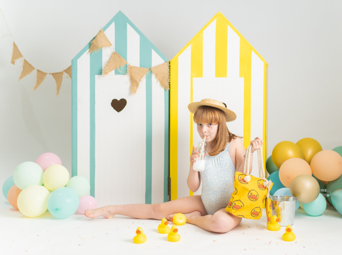 Bolso infantil  pato amarillo