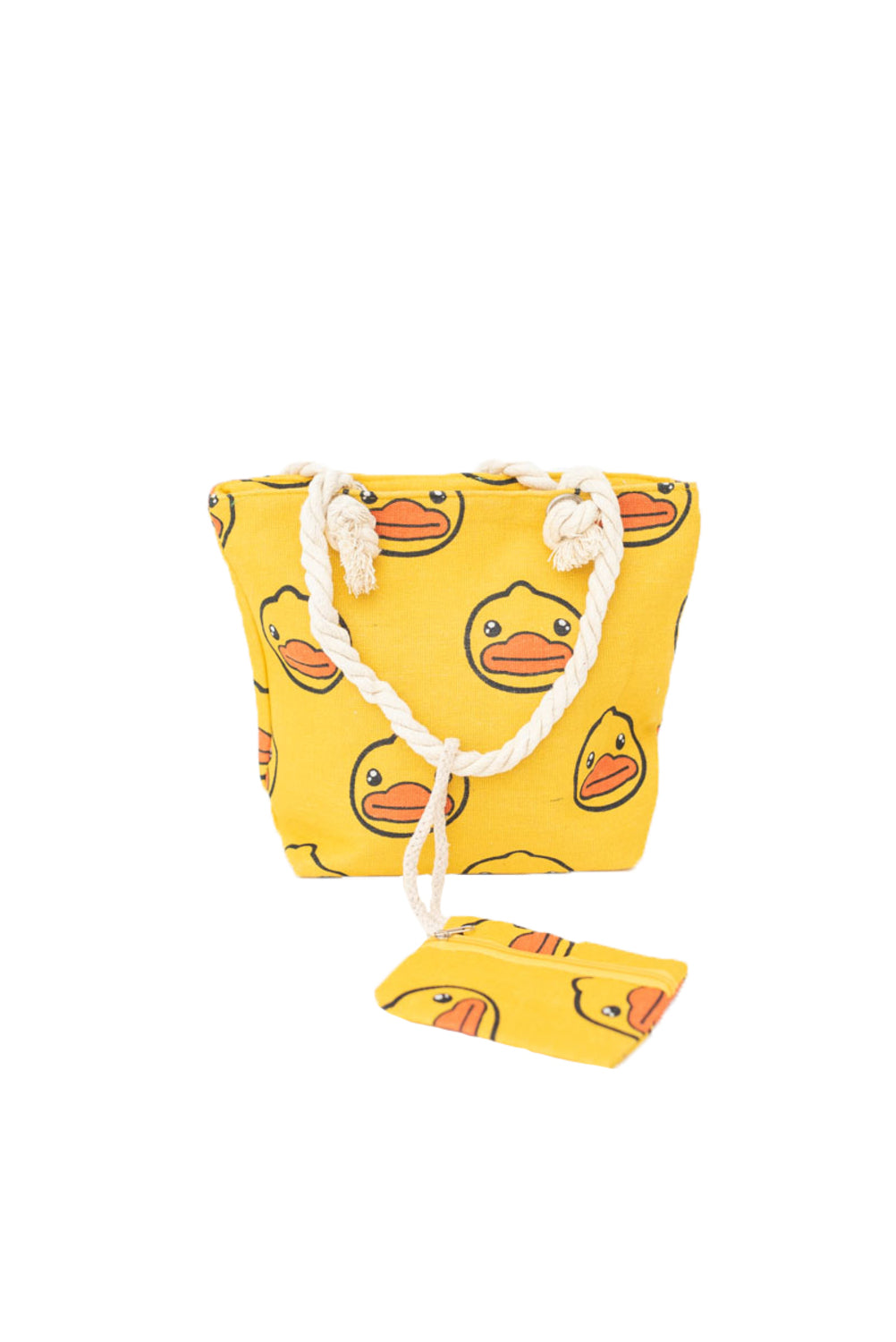 Bolso infantil  pato amarillo