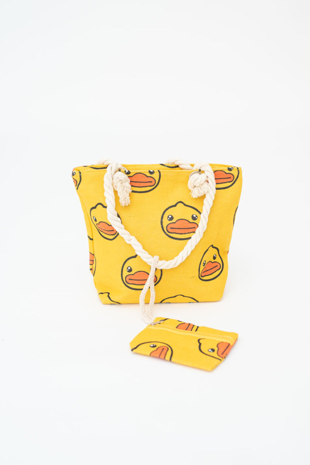 Bolso infantil  pato amarillo