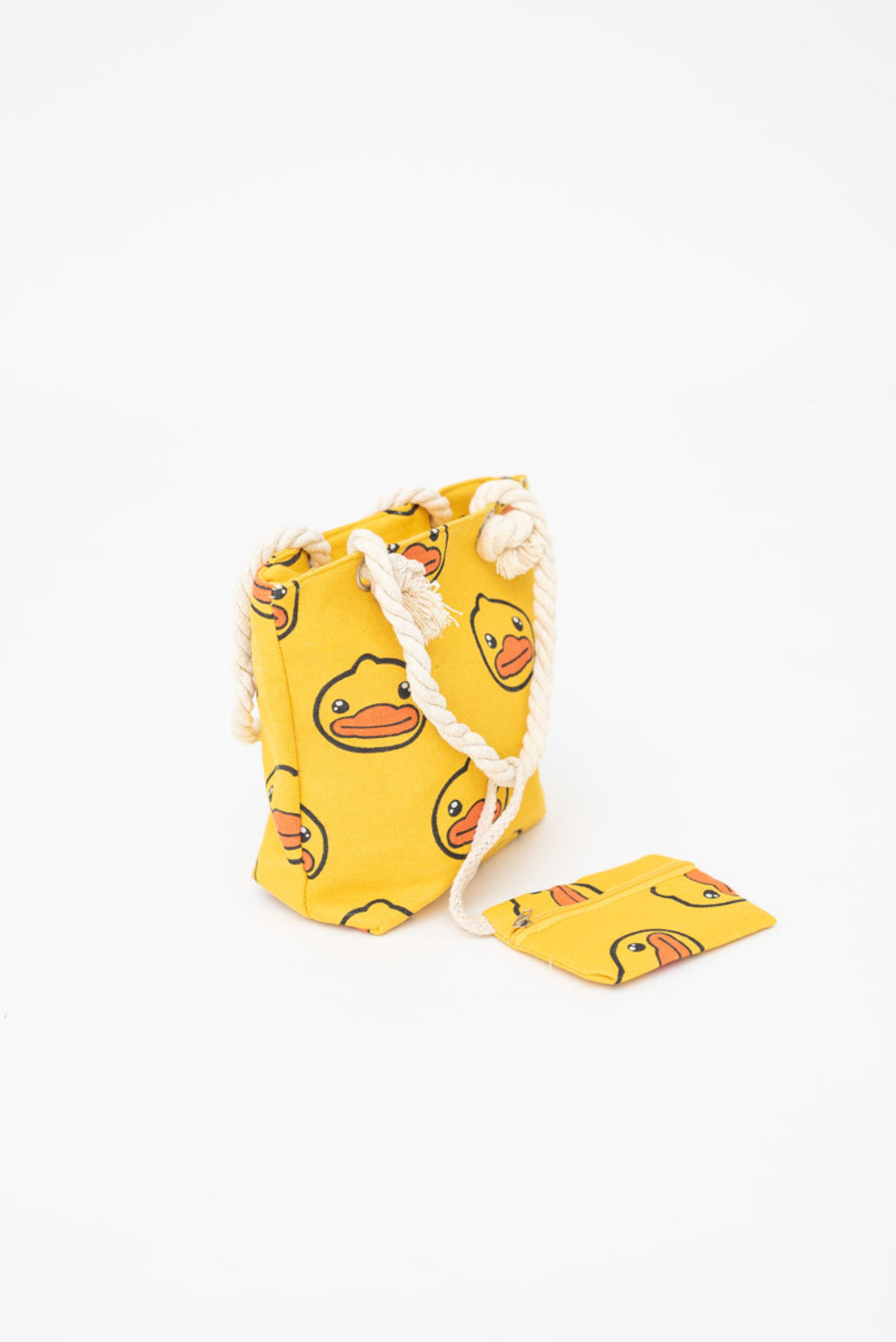 Bolso infantil  pato amarillo