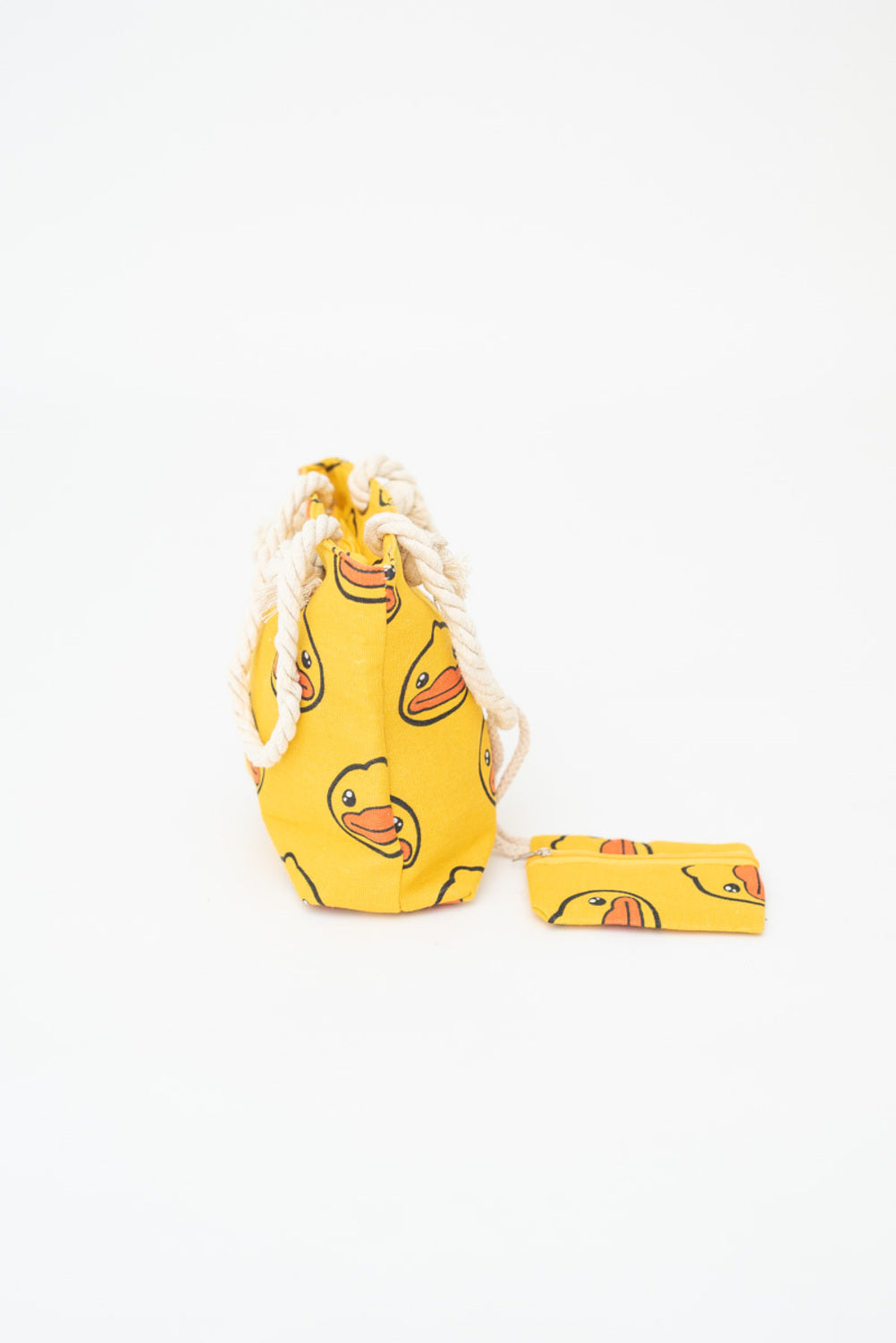 Bolso infantil  pato amarillo