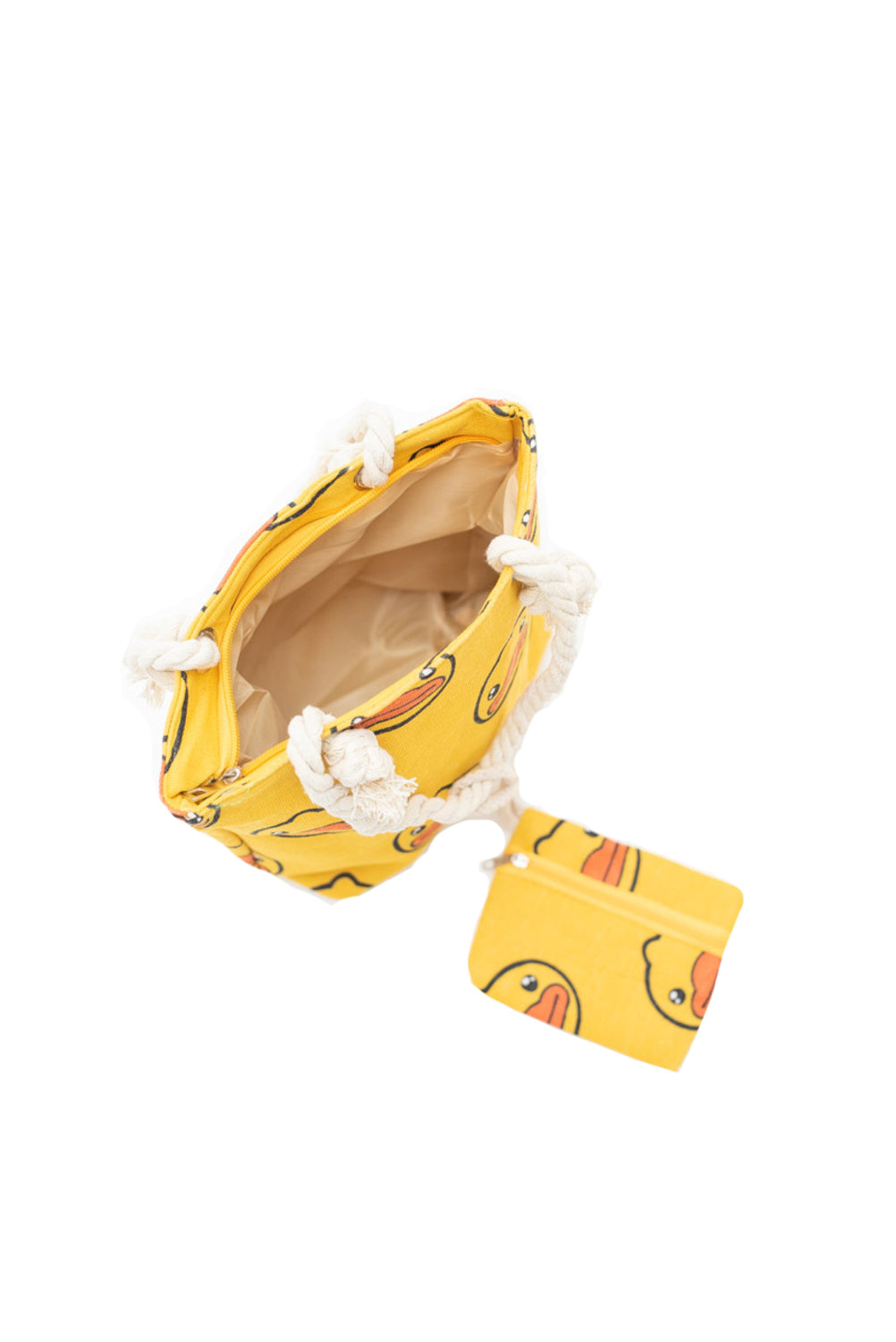 Bolso infantil  pato amarillo