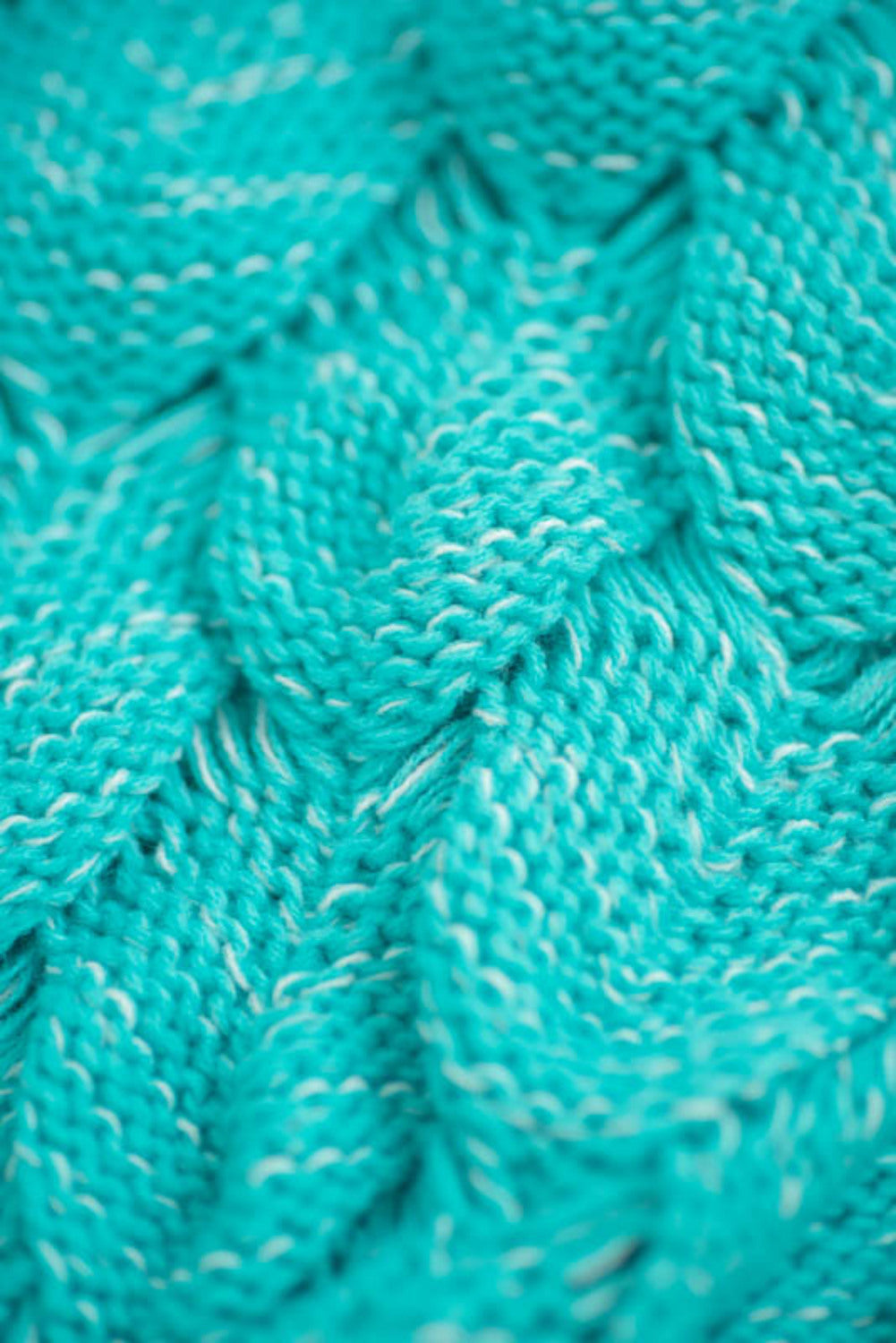 Manta infantil cola de Sirena azul turquesa Talla M