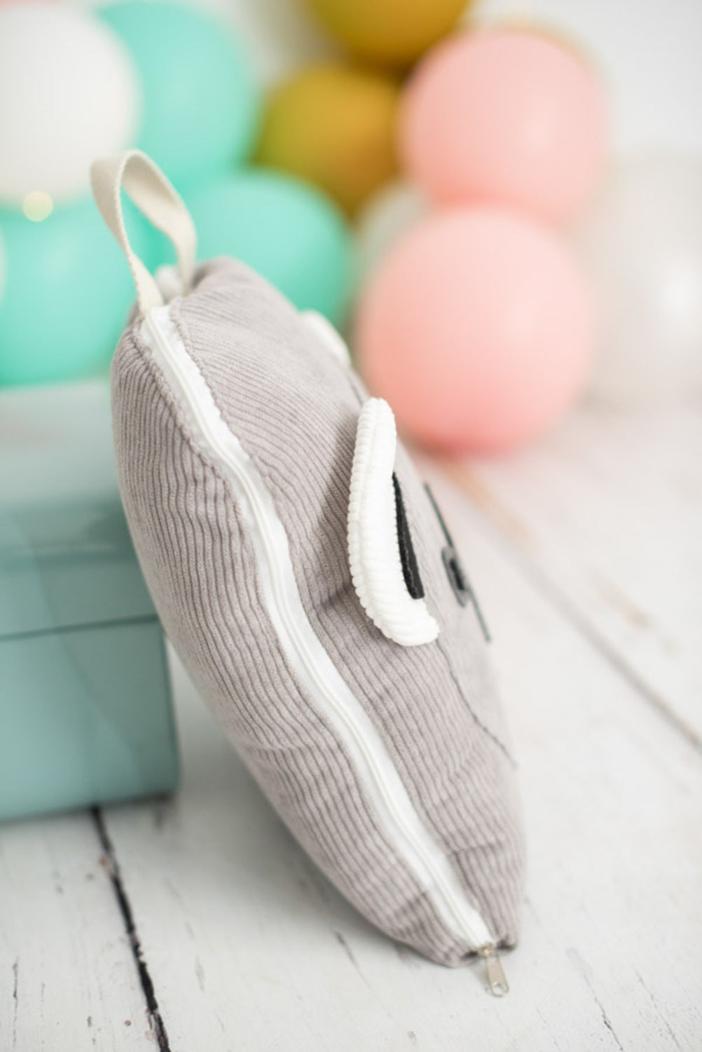 Manta infantil de viaje Koala gris