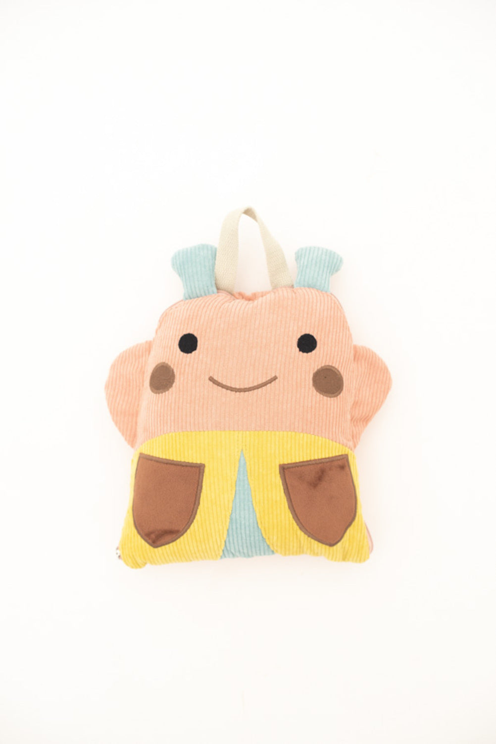 Manta infantil de viaje mariquita rosa