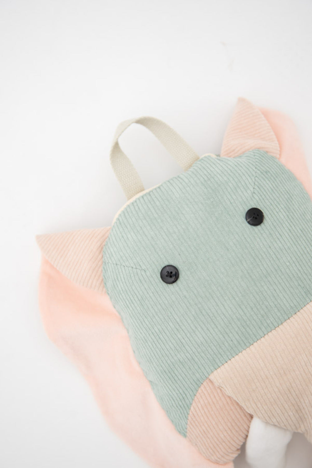 Manta infantil de viaje elefante verde