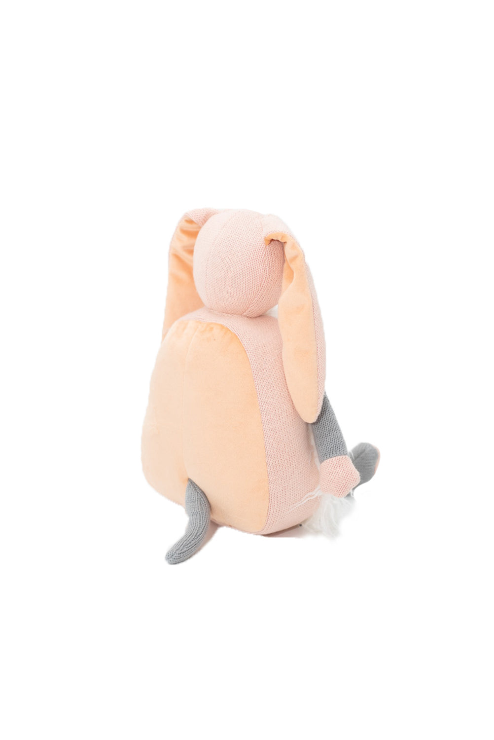 Cojin infantil conejo rosa y blanco