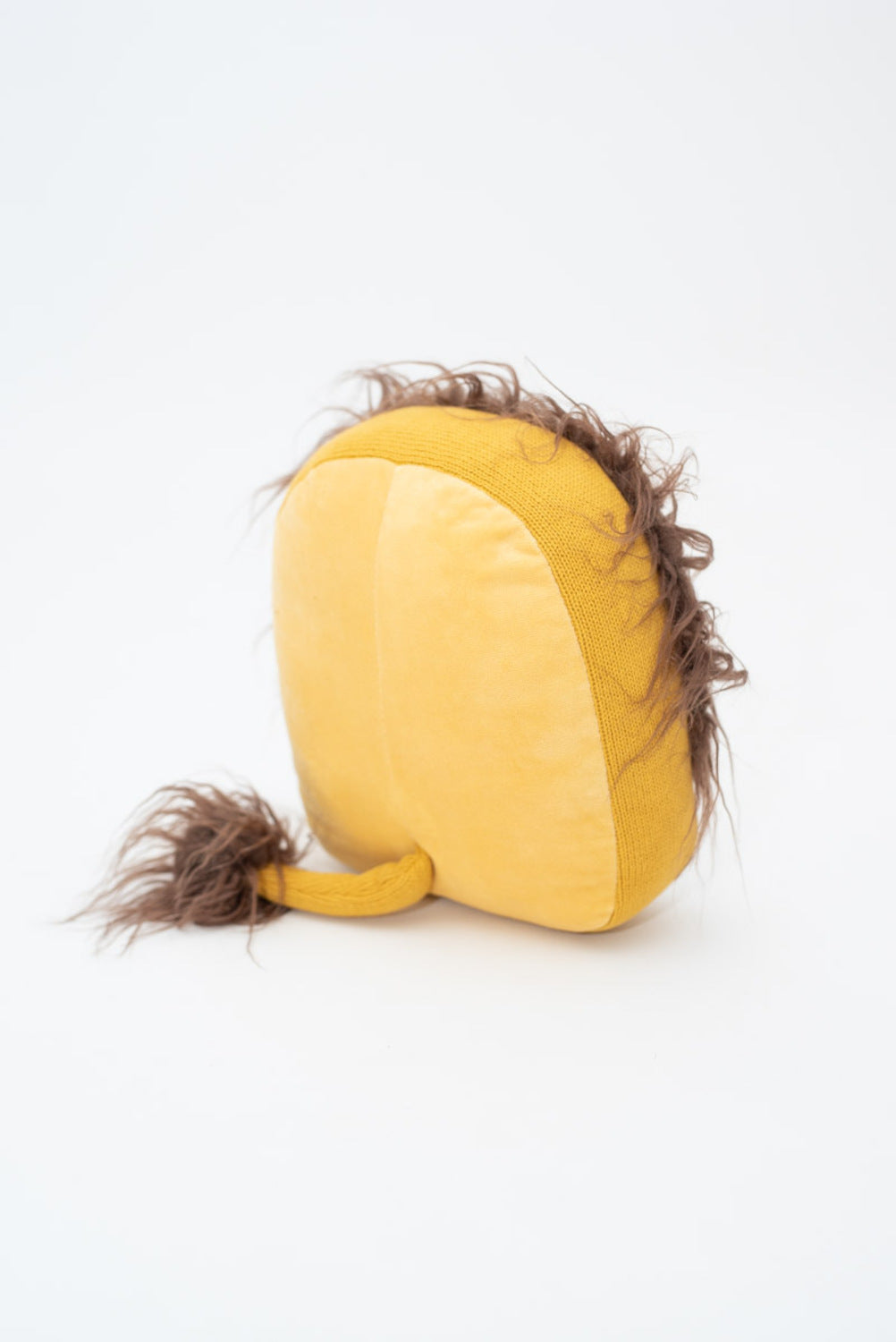 Cojin infantil leon marro y naranja