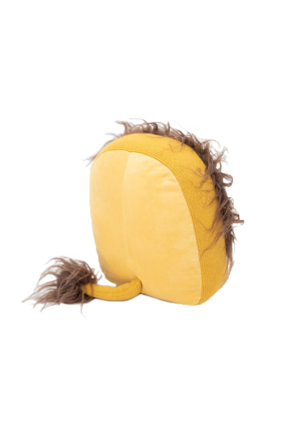 Cojin infantil leon marro y naranja