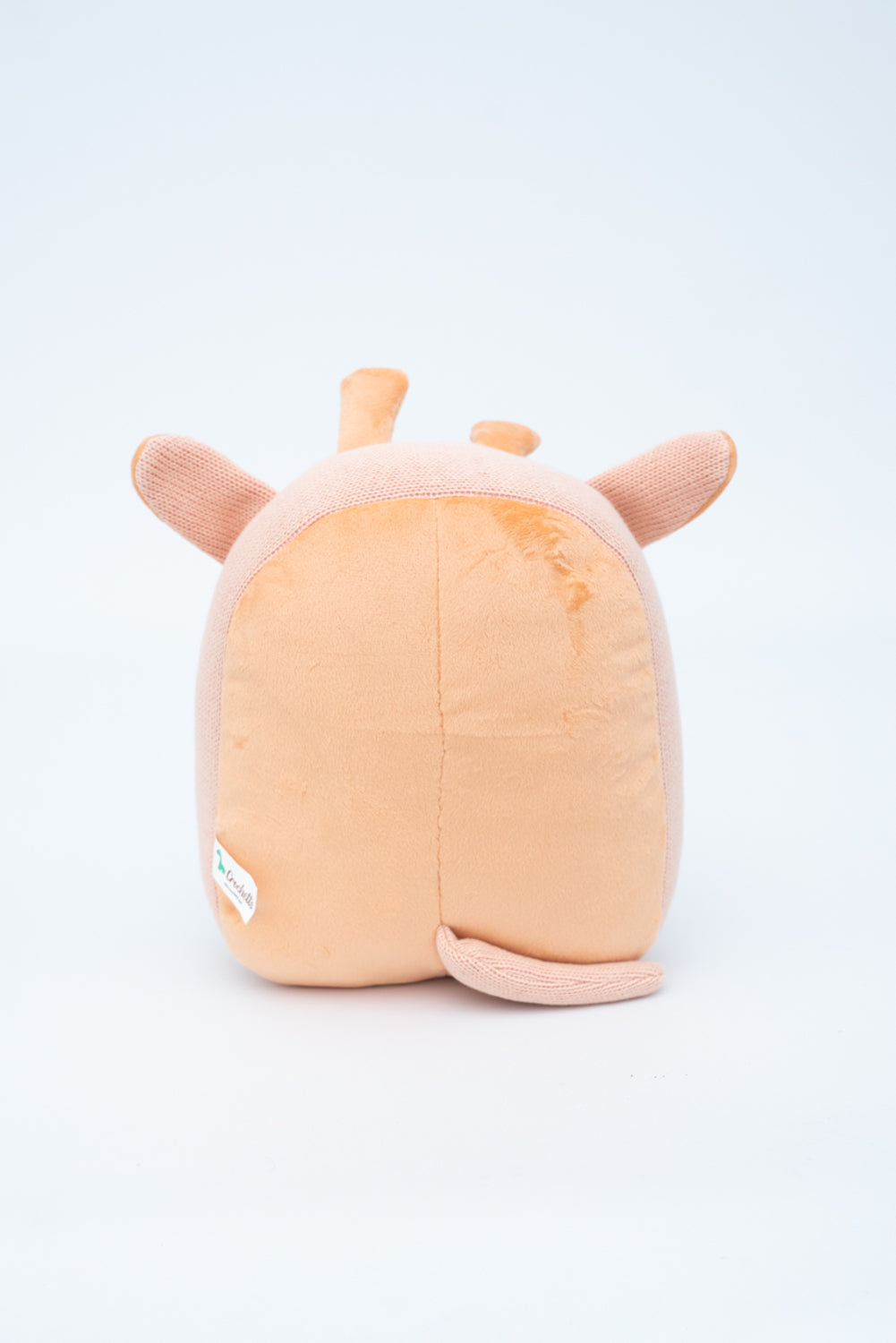 Cojin infantil jirafa rosa