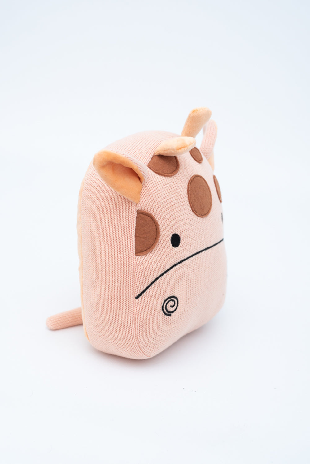 Cojin infantil jirafa rosa