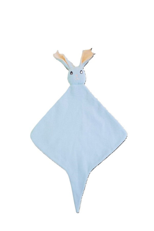 Doudou bebe conejo azul