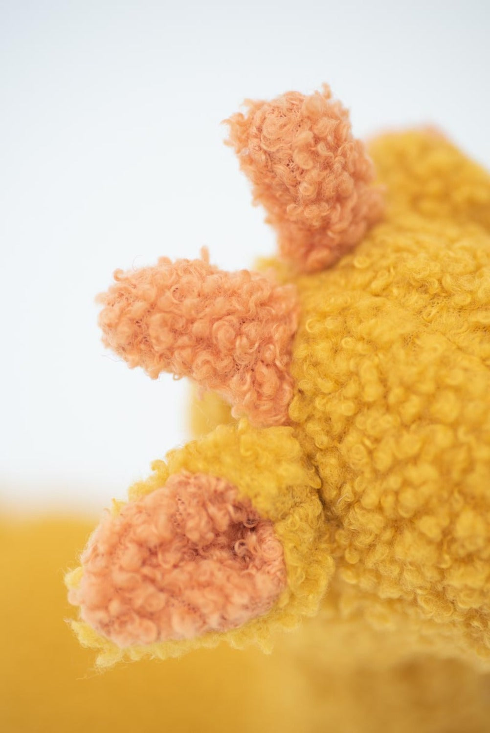 Peluche infantil bebe jirafa amarilla