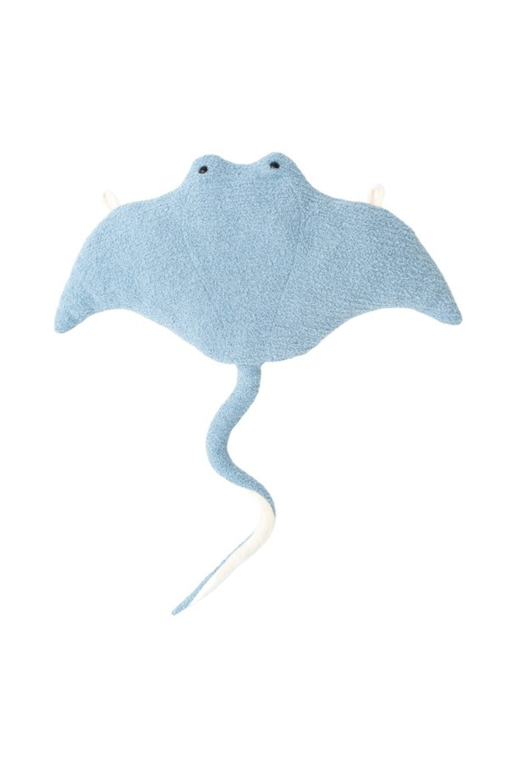 Peluche infantil de pared mantarraya azul claro