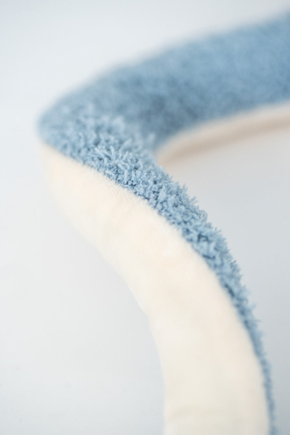 Peluche infantil de pared mantarraya azul claro