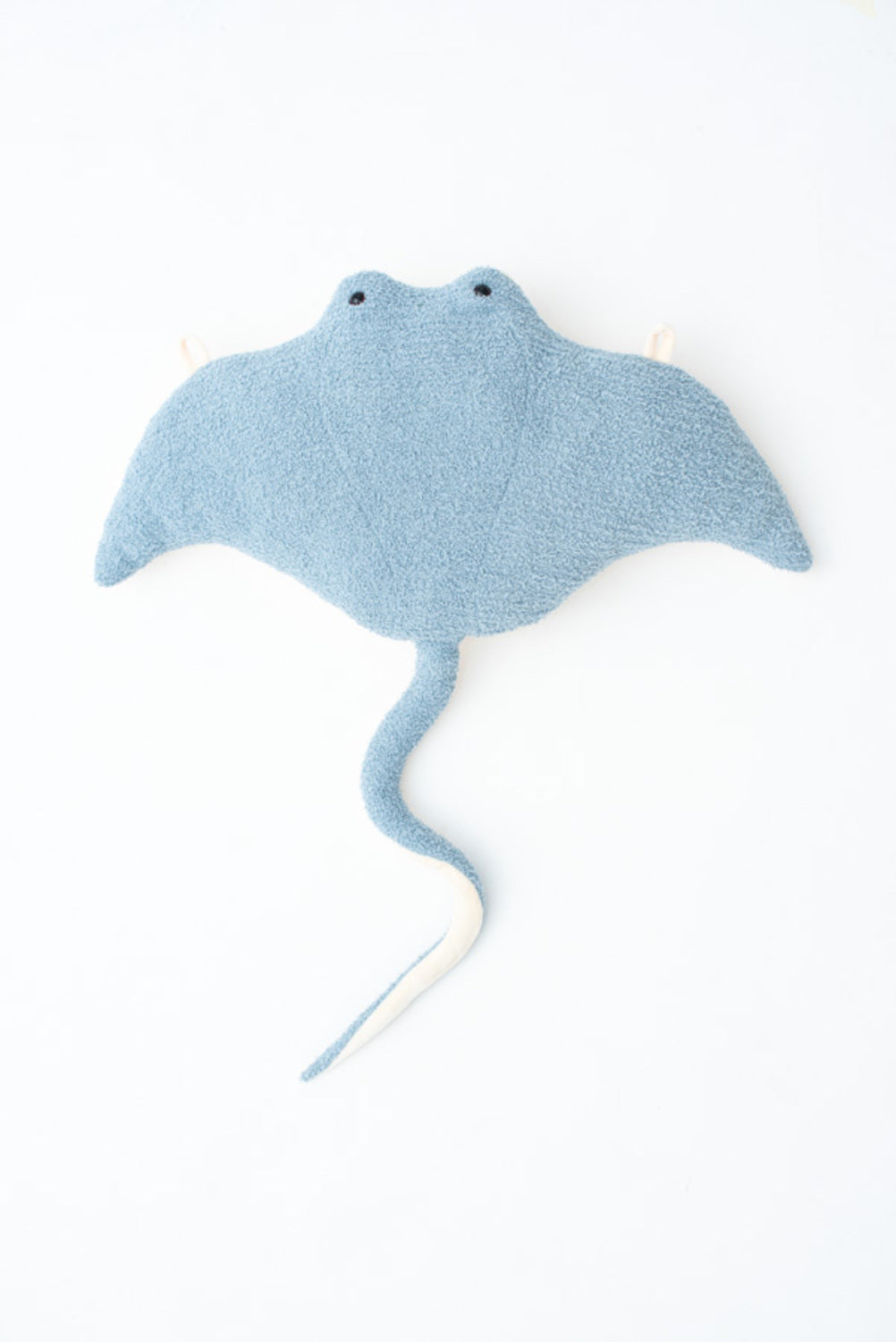 Peluche infantil de pared mantarraya azul claro