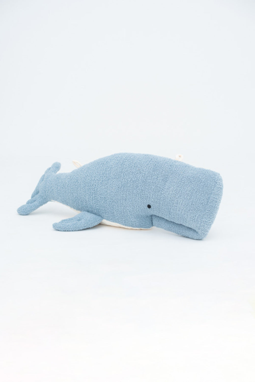 Peluche infantil de pared beluga azul claro