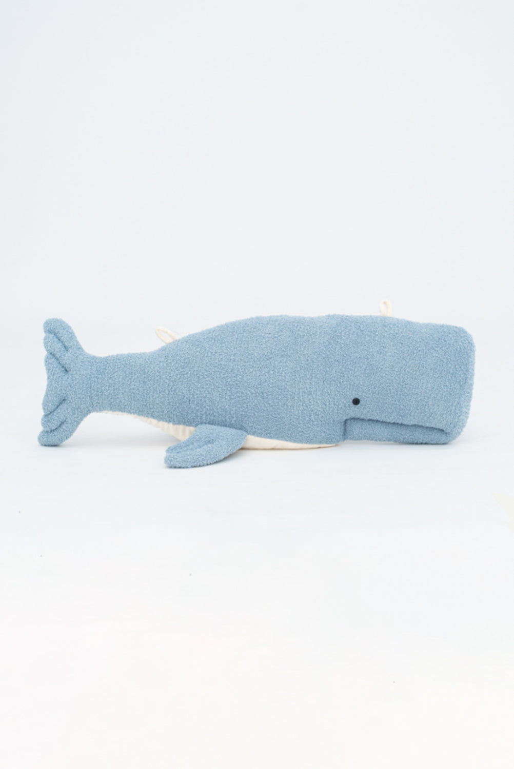 Peluche infantil de pared beluga azul claro