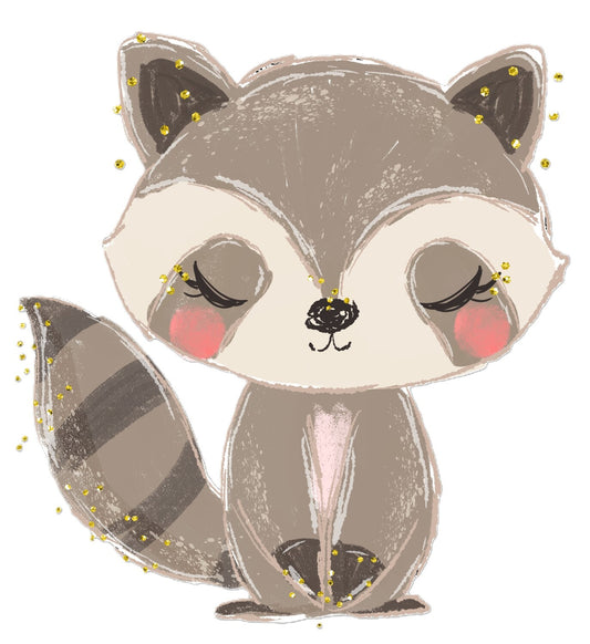 Lámina infantil ardilla gris