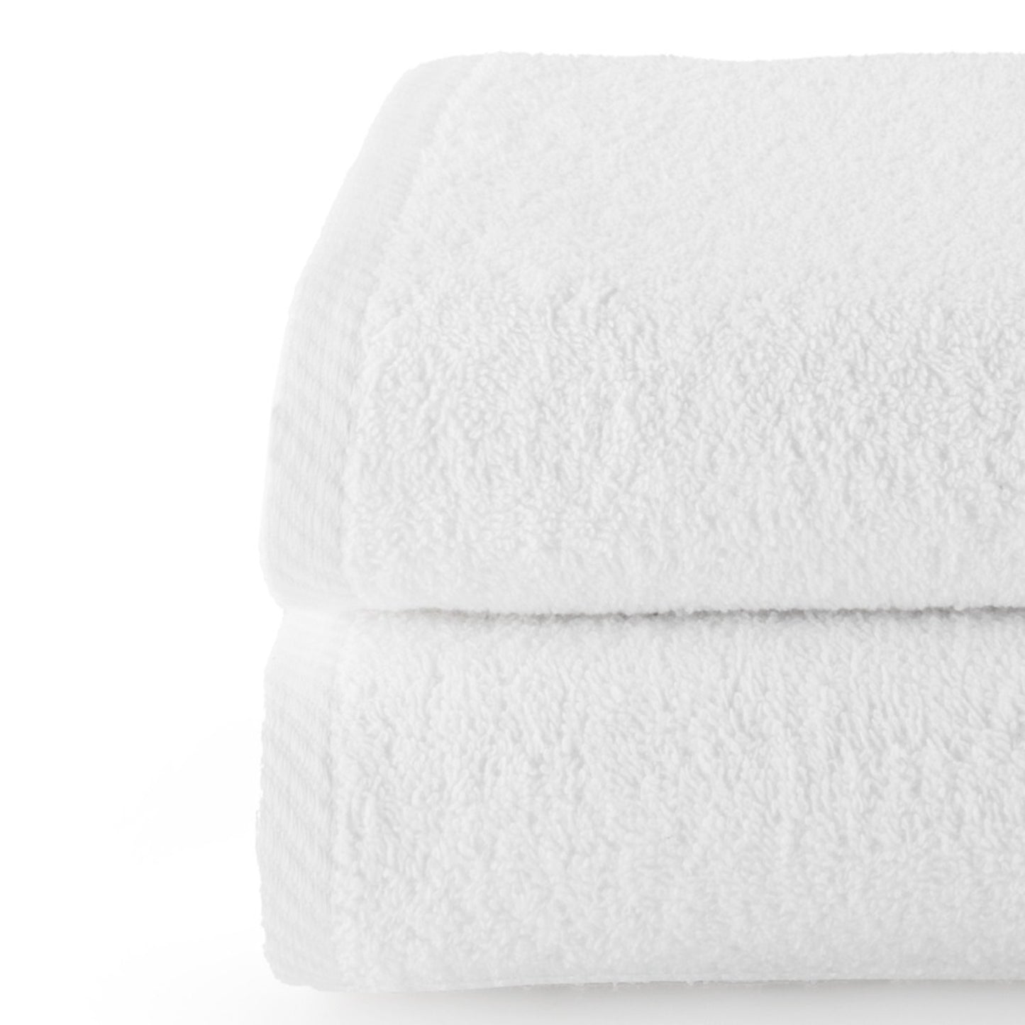 Set 2 Toallas sábana (100x150) Blanco