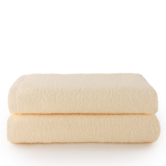 Set 2 Toallas sábana (100x150) Natural