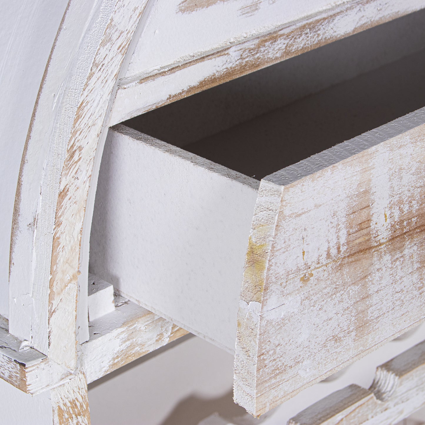 BOTELLERO MADERA 5 NIVELES C/C AJON BLANCO DECAPE ABETO+DM