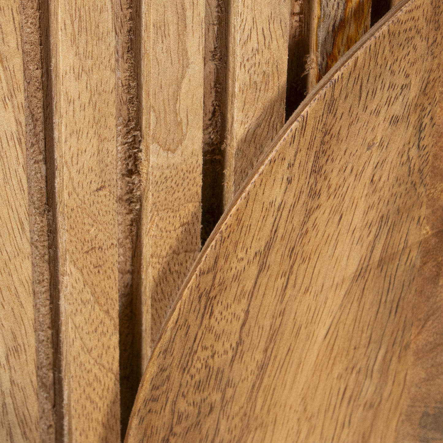 MUEBLE ENTRADA MADERA MANGO C/ 2 PUERTAS