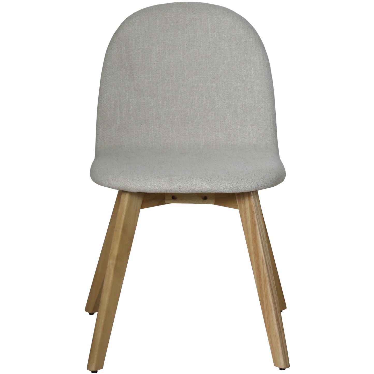 SILLA COMEDOR MADERA COLOR ROB LE TELA BEIGE