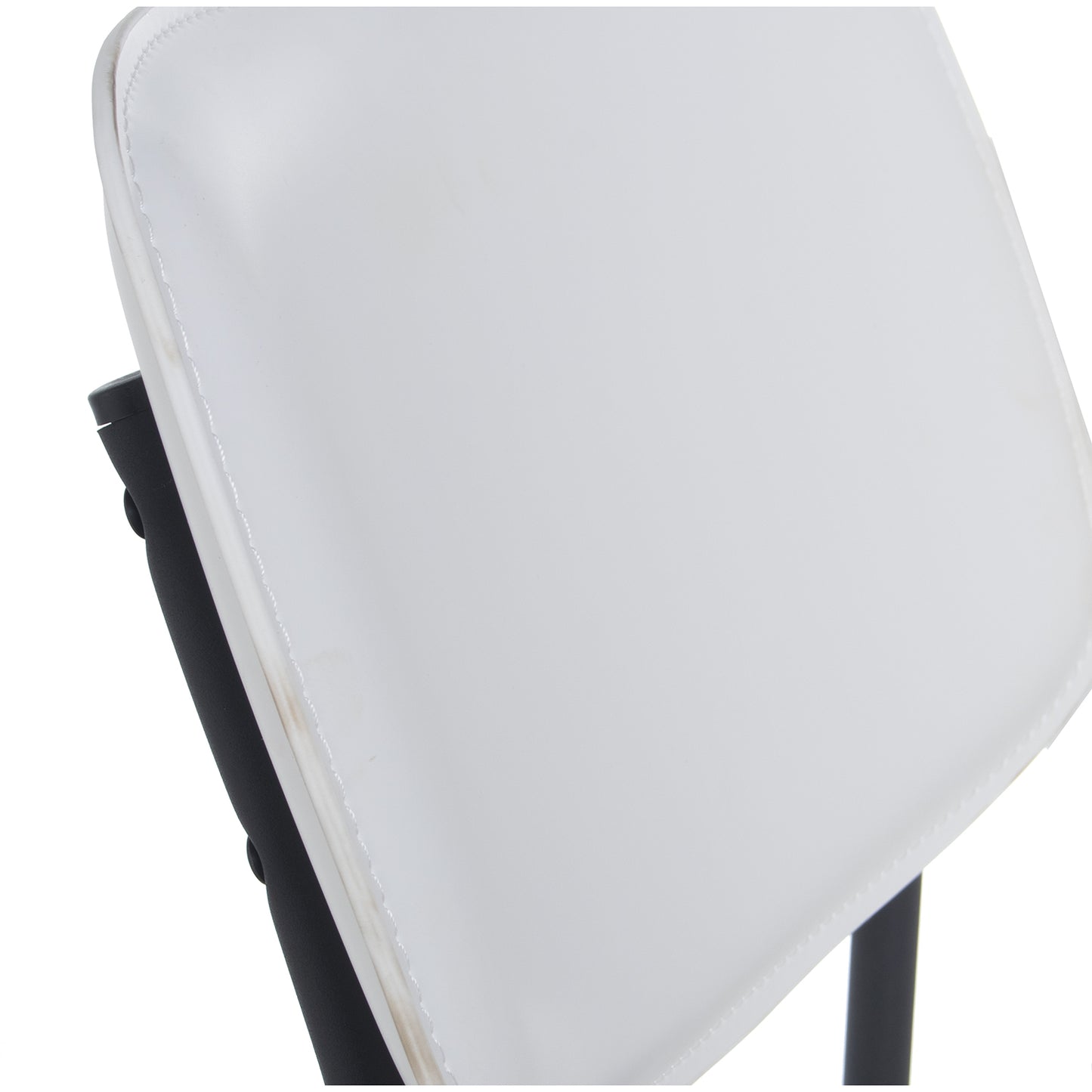 SILLA PP BLANCO PATAS METAL NE GRO