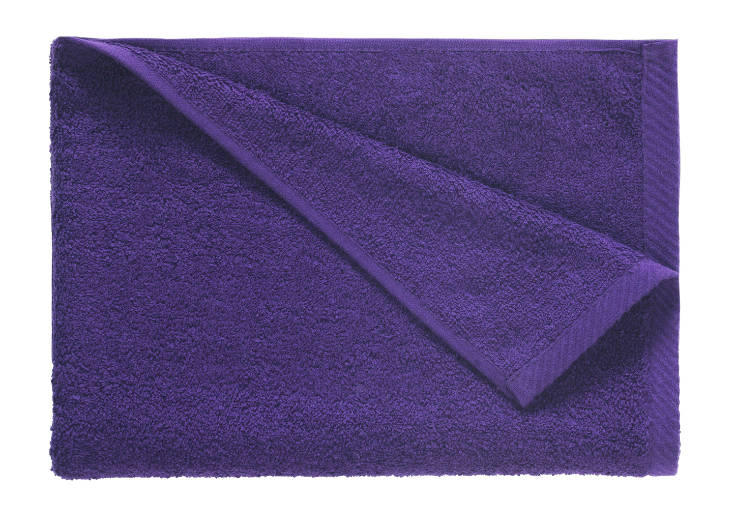 Set 4 Toallas piezas: 2 manos + 2 baño color morado