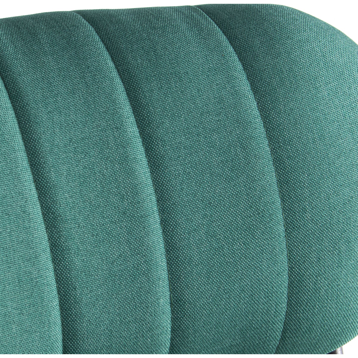 SILLA TAPIZADO VERDE CLARO: PA TAS METAL NEGRO